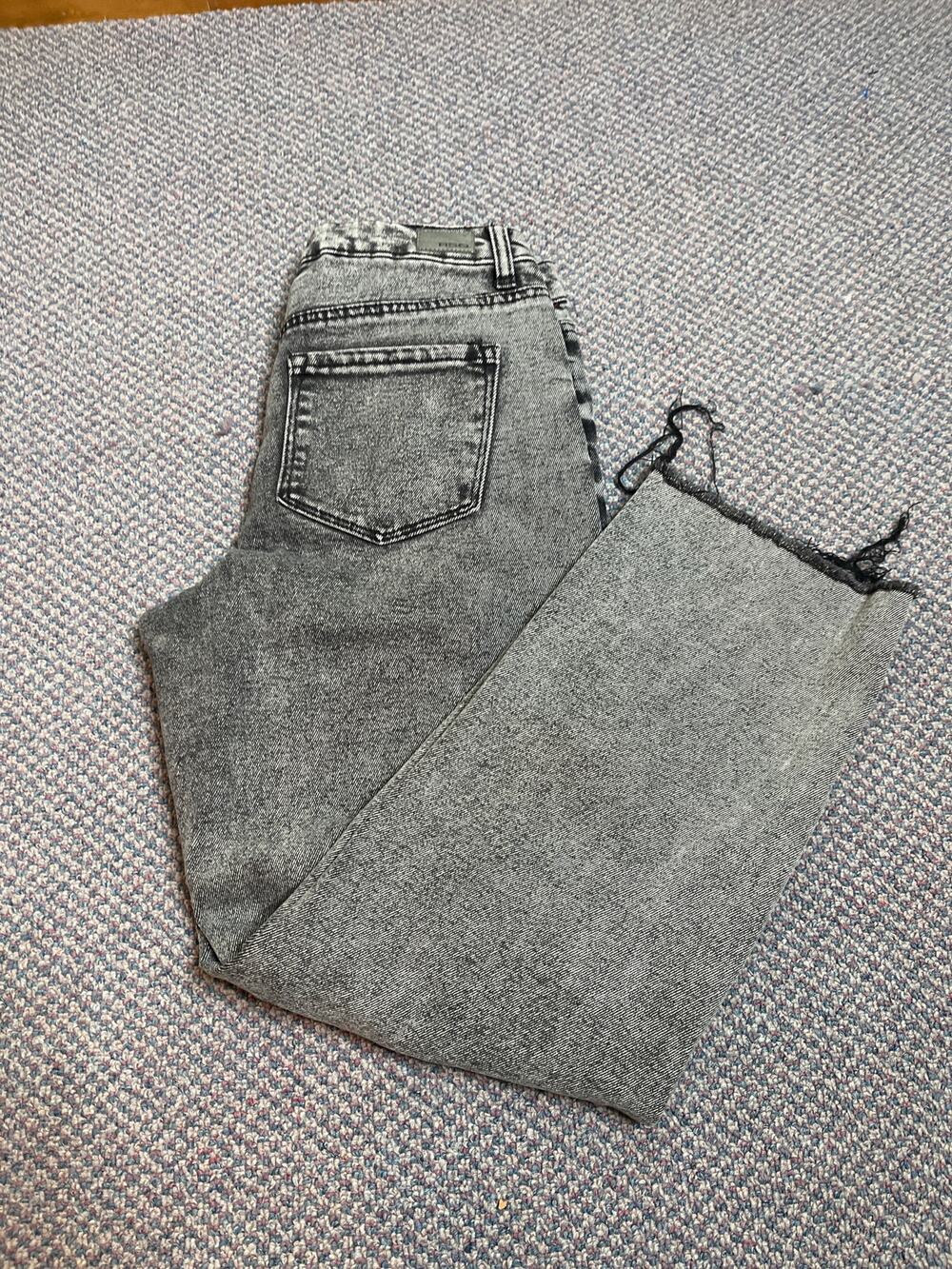 RSQ Black High Rise Straight Leg Jeans 27